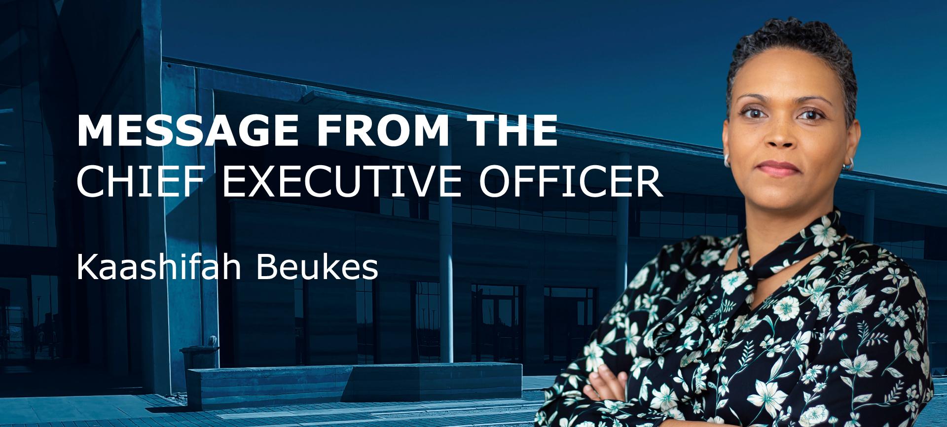 Quarterly Newsletter Message from the CEO header image